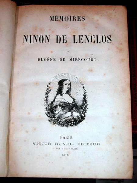 Mémoires de Ninon de Lenclos.