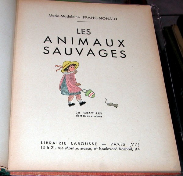 Les Animaux sauvages.