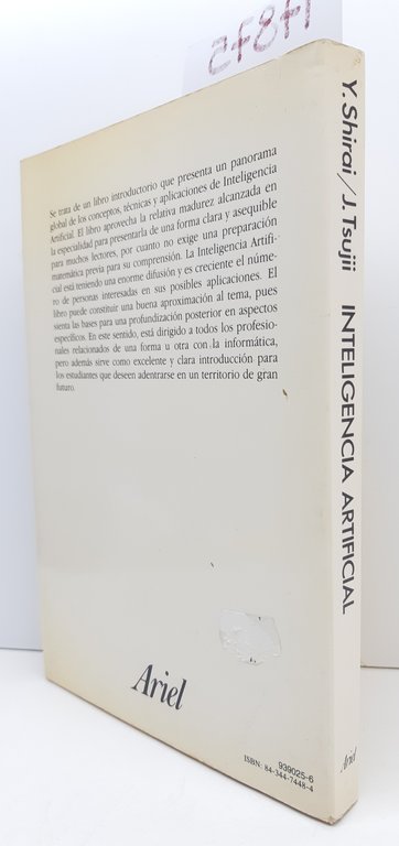 Shirai Tsujii Inteligencia artificial Ariel 1987 1° edizione