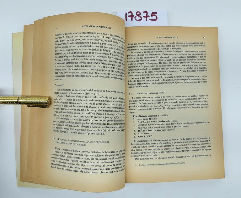 Shirai Tsujii Inteligencia artificial Ariel 1987 1° edizione