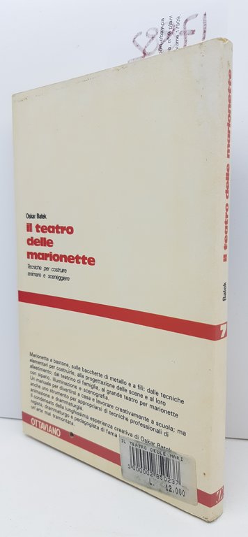 Oskar Batek Il teatro delle marionette Ottaviano 1981