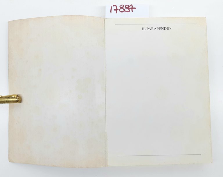 Porta Baccara Il parapendio corso completo De Vecchi 1997