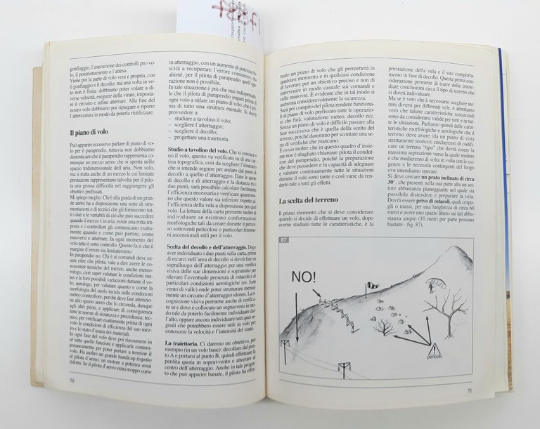 Porta Baccara Il parapendio corso completo De Vecchi 1997