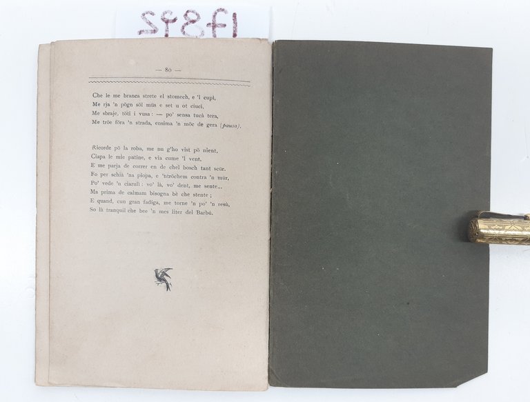 Silvestro Fiori En di camp 1906 Torino