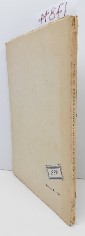 Figure del Movimento Cristiano-Sociale in Italia Edizioni Radio italiana 1952