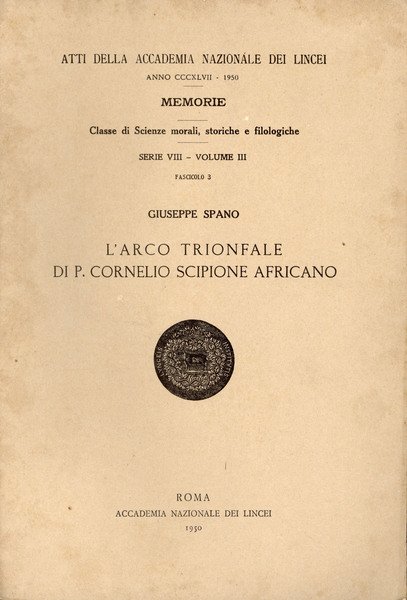 L'arco trionfale di P. Cornelio Scipione Africano