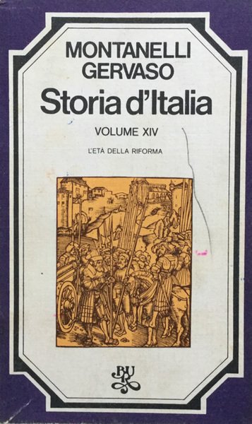 Storia d'Italia. Vol. 14. : l'età della riforma