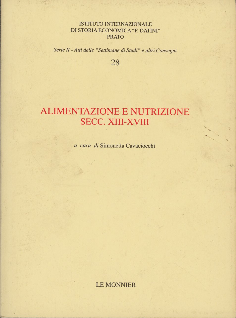 Alimentazione e nutrizione secc. XIII-XVIII | Immagine principale
