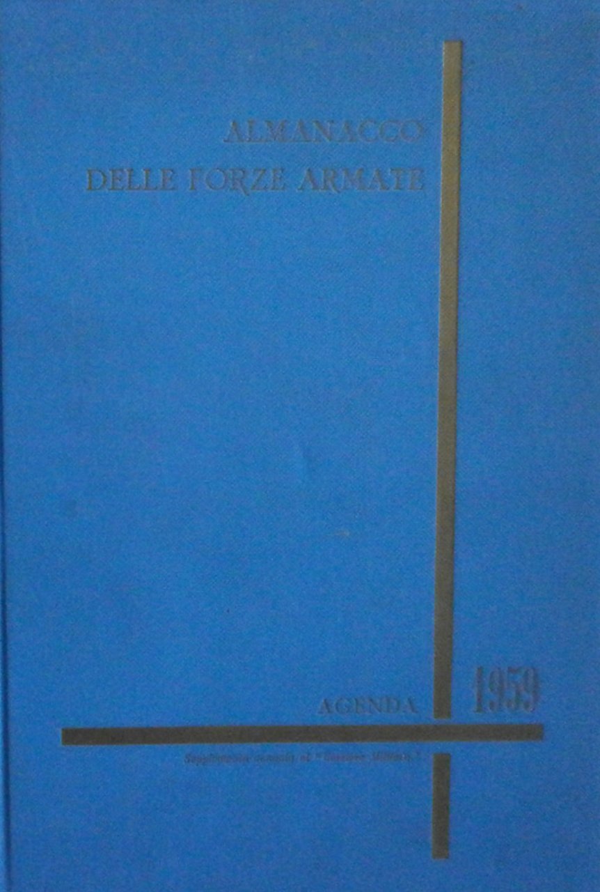 Almanacco delle forze armate 1959
