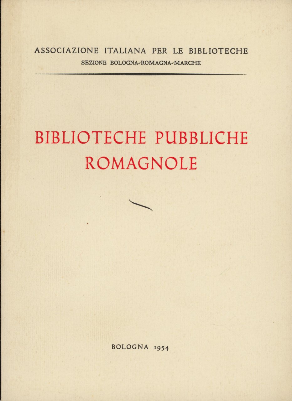 Biblioteche pubbliche romagnole | Immagine principale