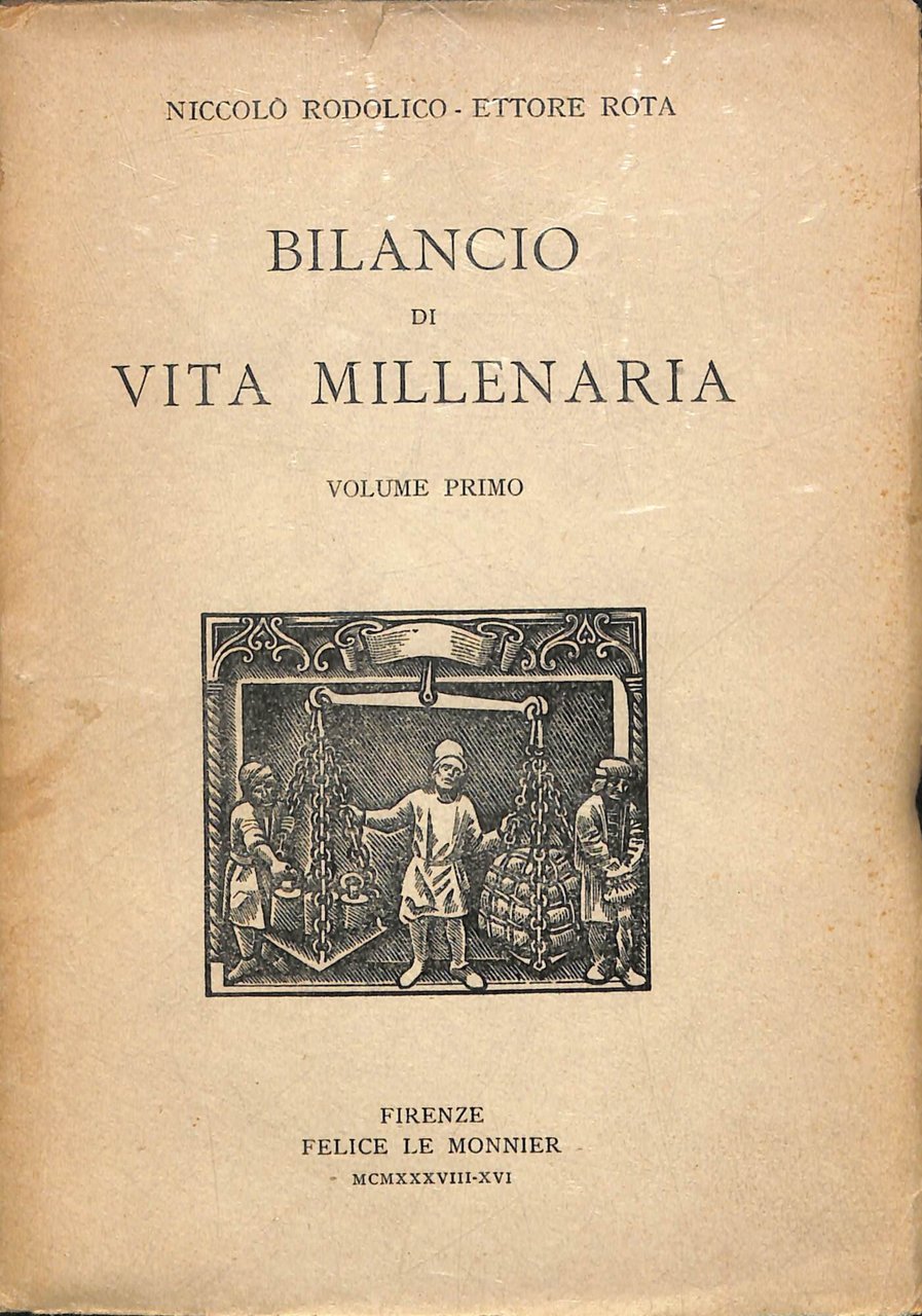 Bilancio di vita millenaria : sommario di storia per il …