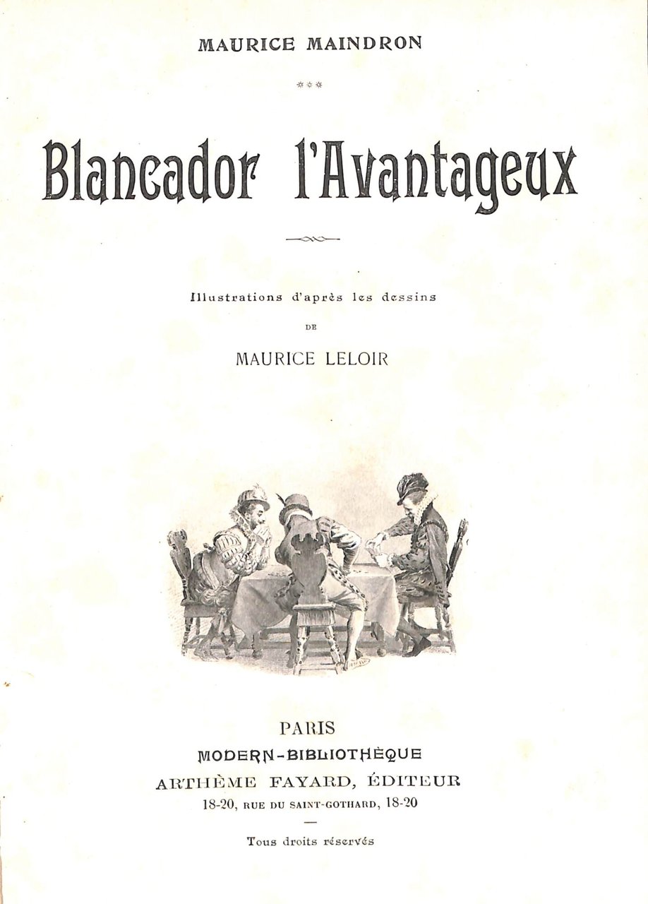 Blancador l'Avantageux | Immagine principale