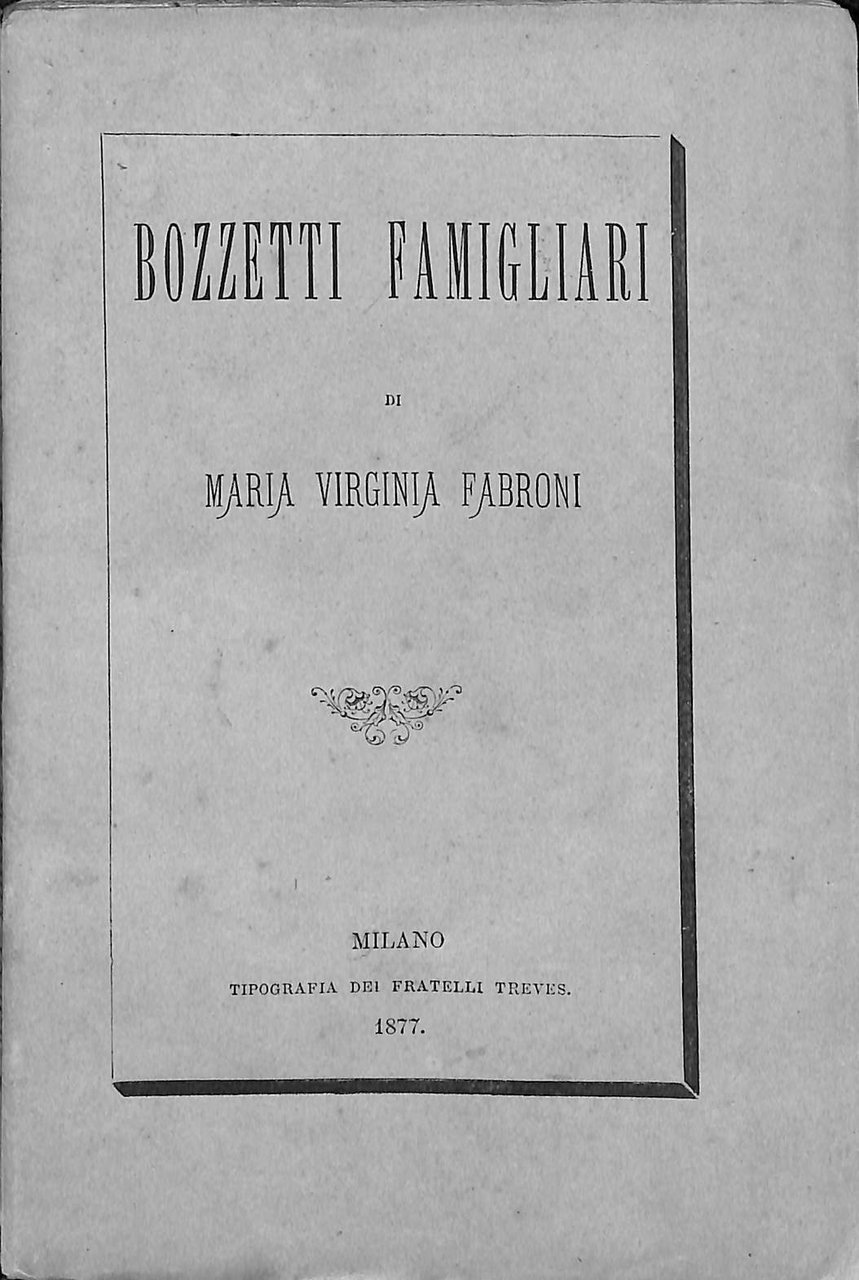 Bozzetti famigliari