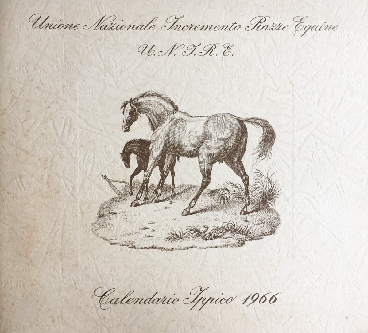 Calendario ippico 1966