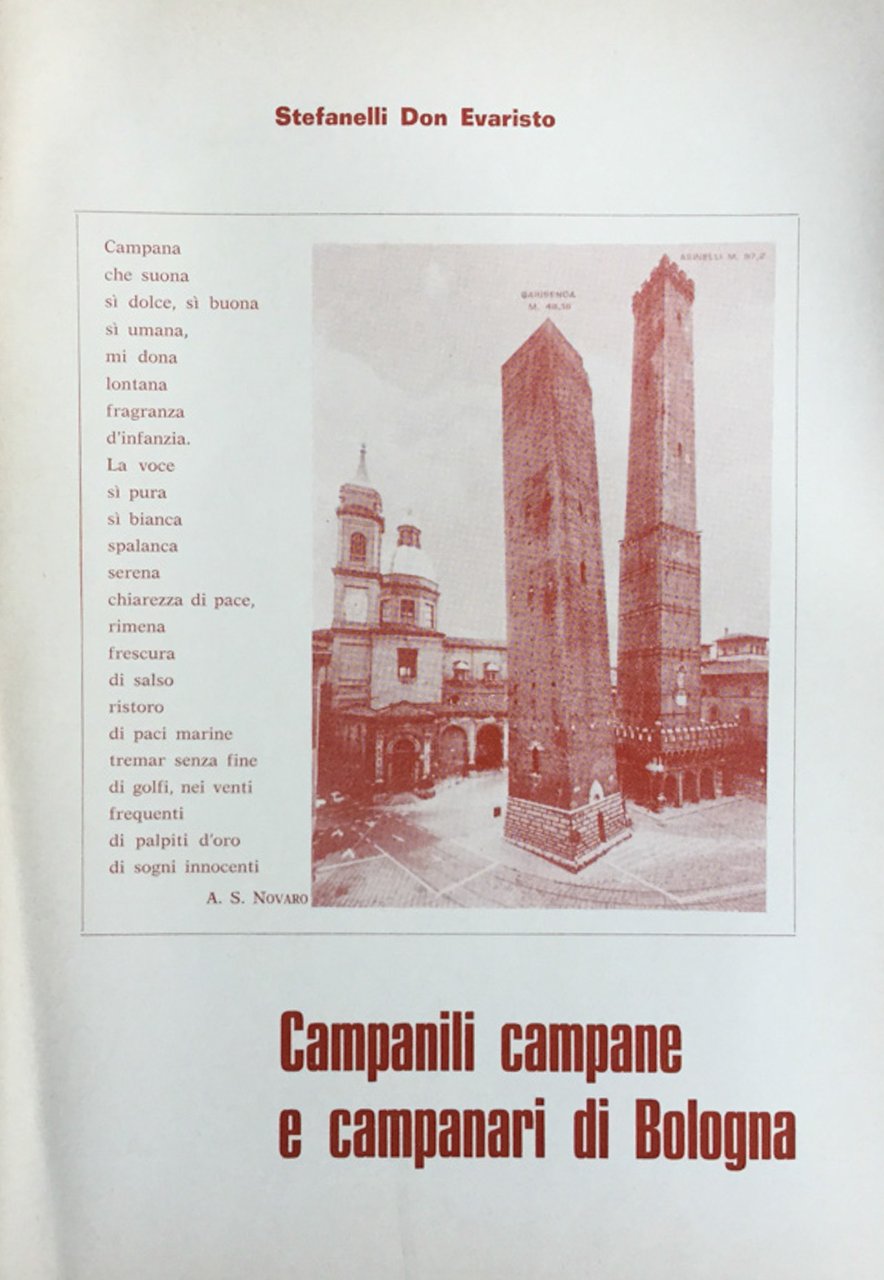 Campanili campane e campanari di Bologna