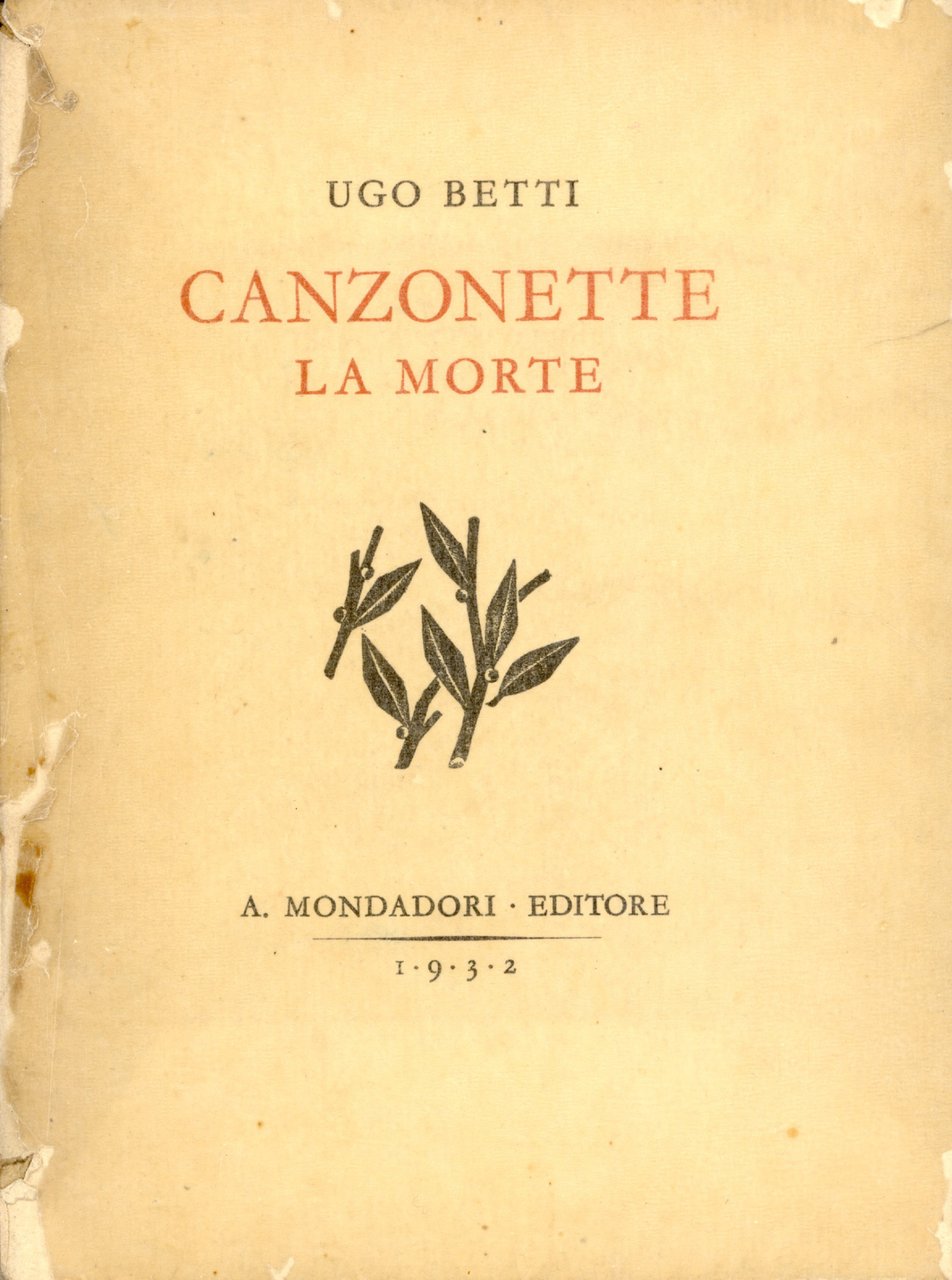 Canzonette. La morte