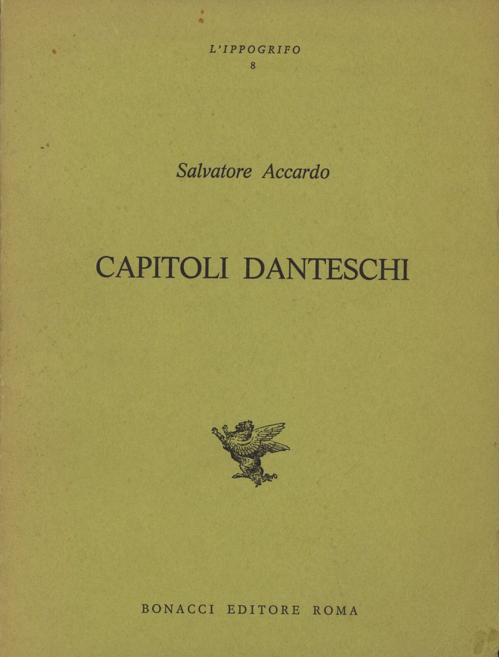 Capitoli danteschi | Immagine principale