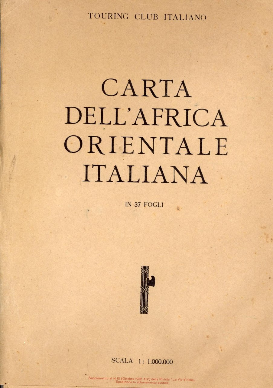 Carta dell'Africa Orientale Italiana