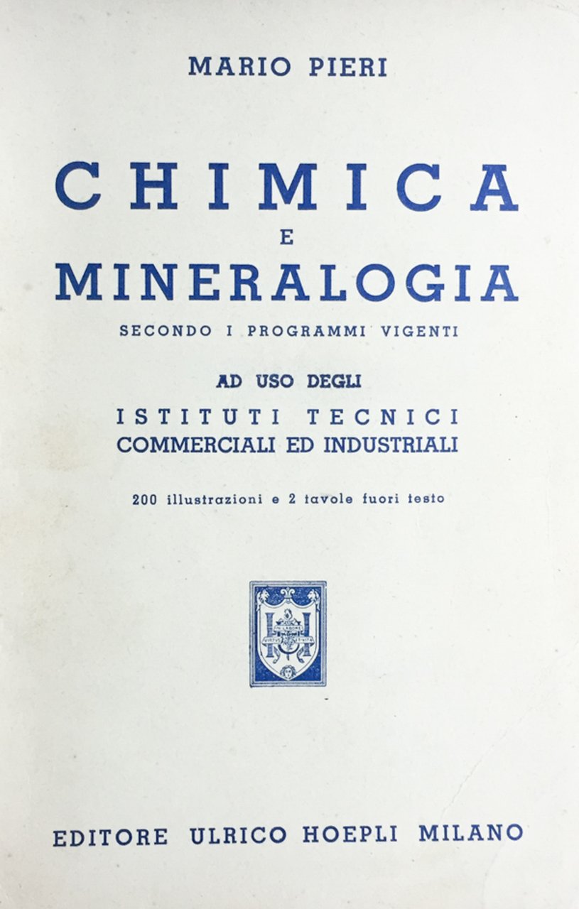 Chimica e mineralogia