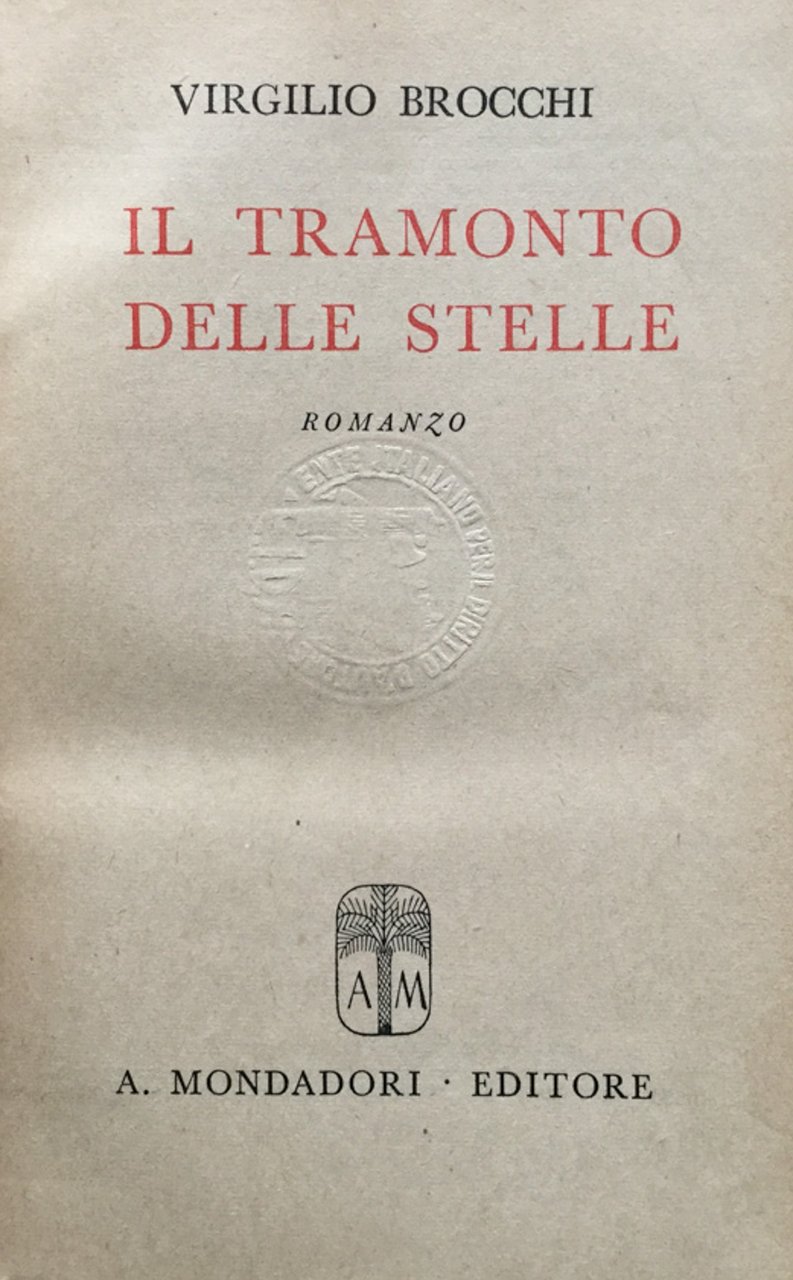 Ciclo del Figliuol dell'Uomo 4^ (e ultimo. Il tramonto delle …