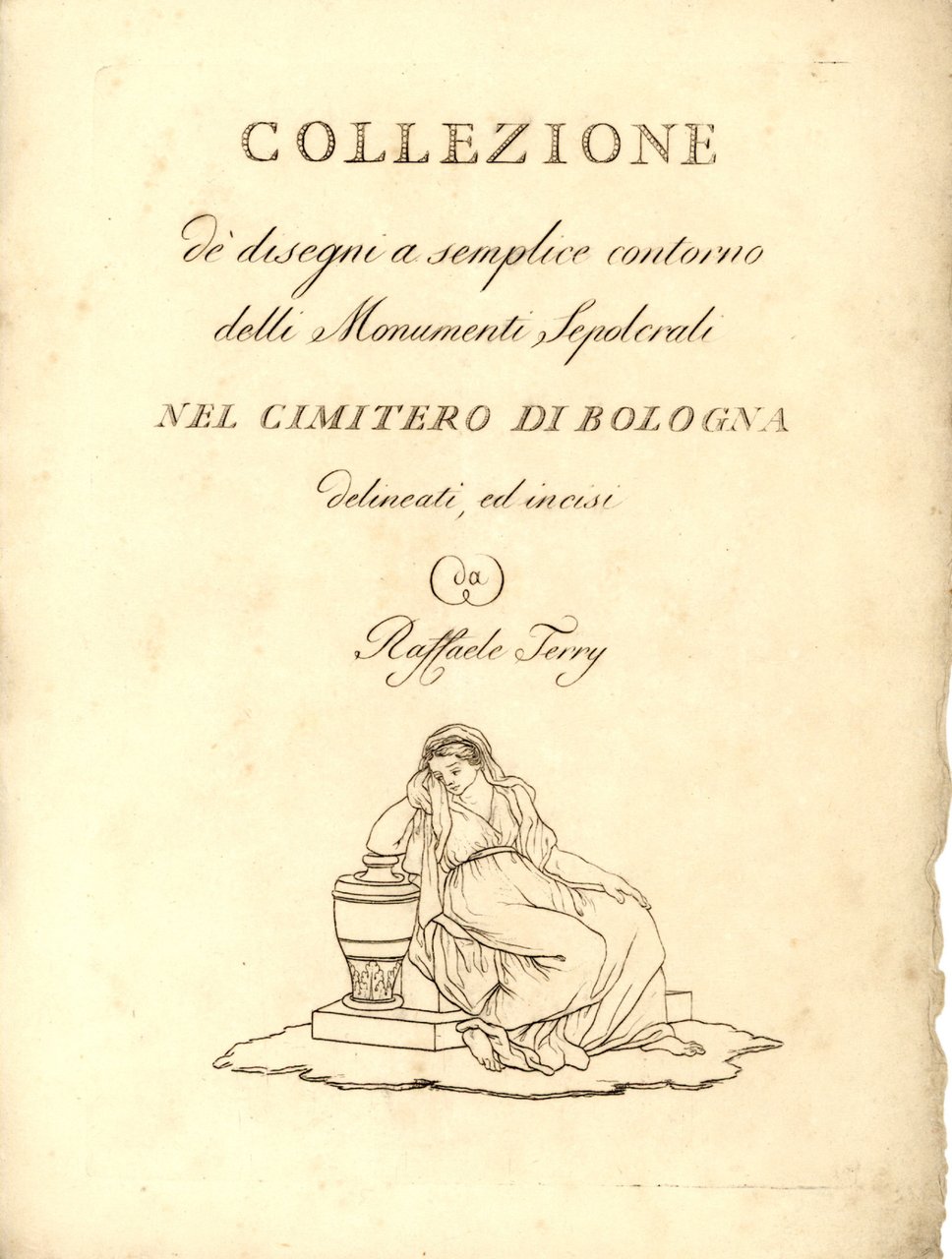Collezione de' disegni a semplice contorno delli monumenti sepolcrali nel …