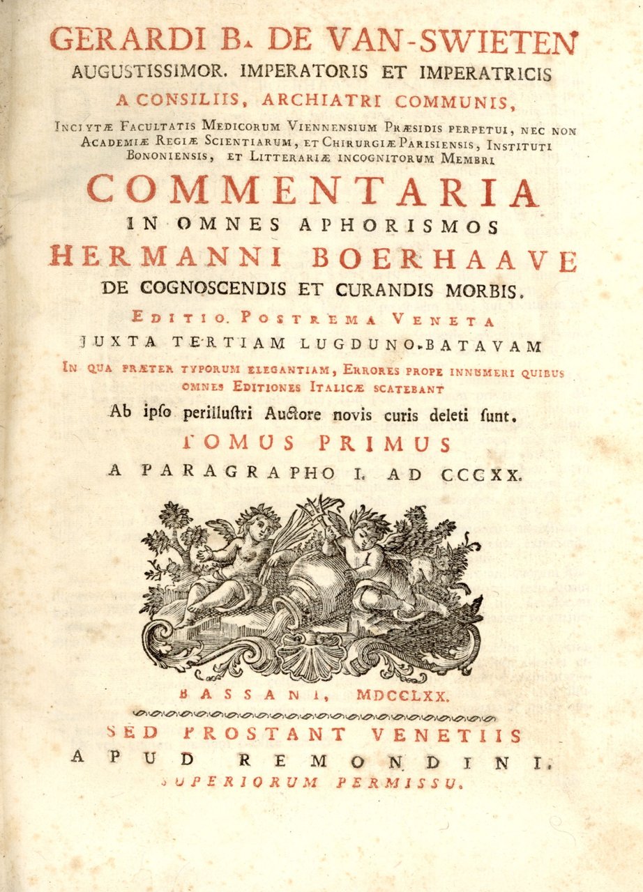 Commentaria in omnes aphorismos Hermanni Boerhaave de cognoscendis et curandis …
