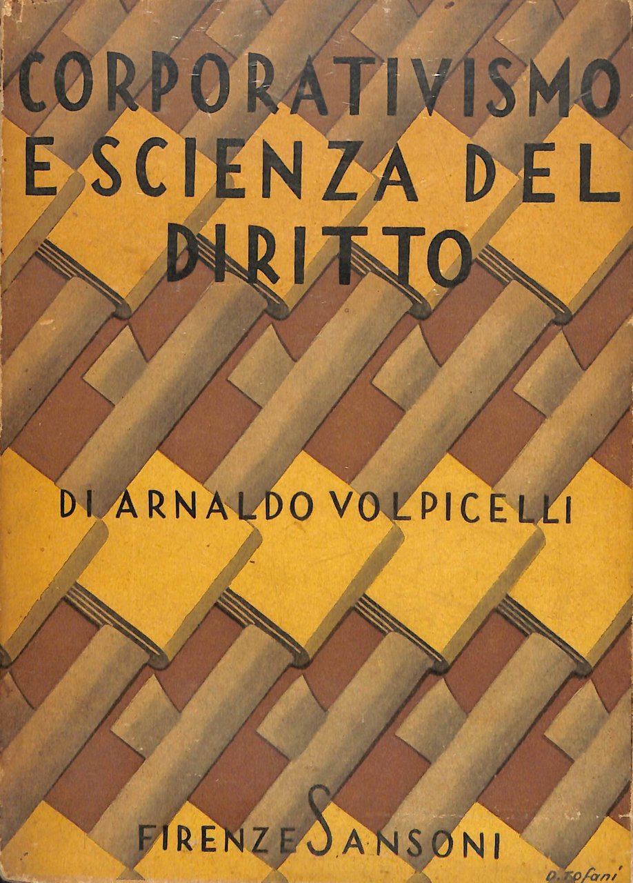 Corporativismo e scienza giuridica | Immagine principale