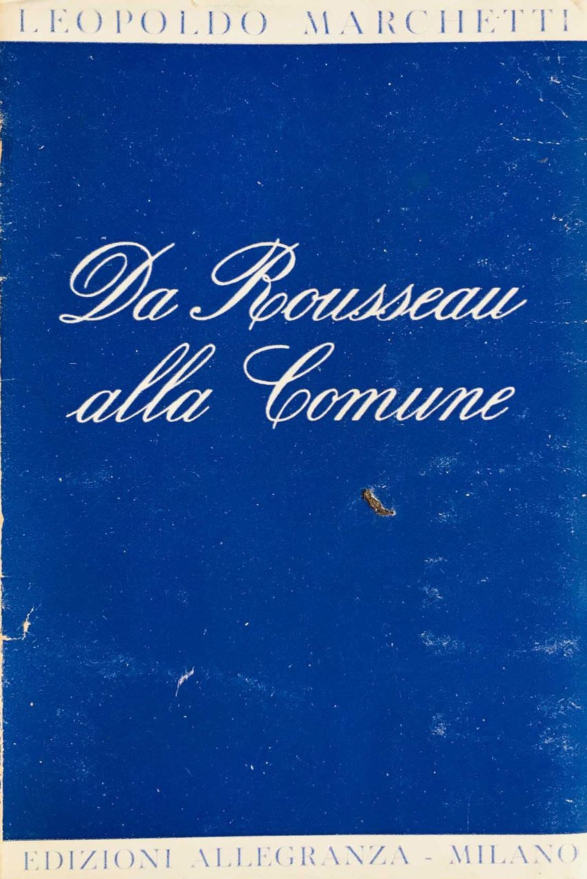 Da Rousseau alla Comune | Immagine principale