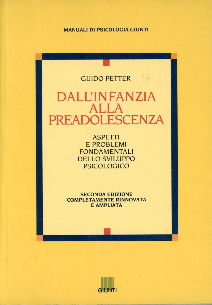 Dall'infanzia all'adolescenza