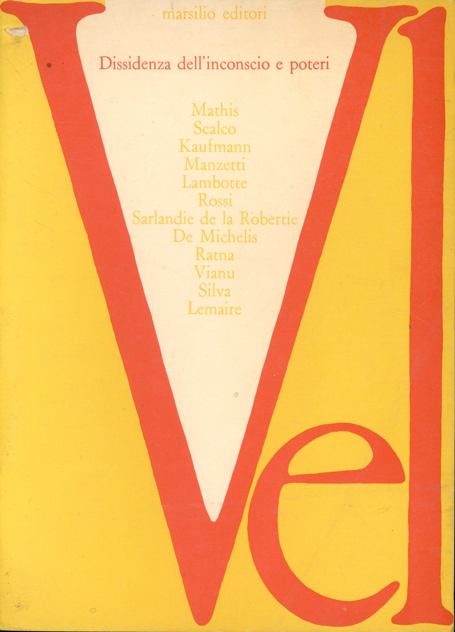 Dissidenza dell'inconscio e poteri | Immagine principale