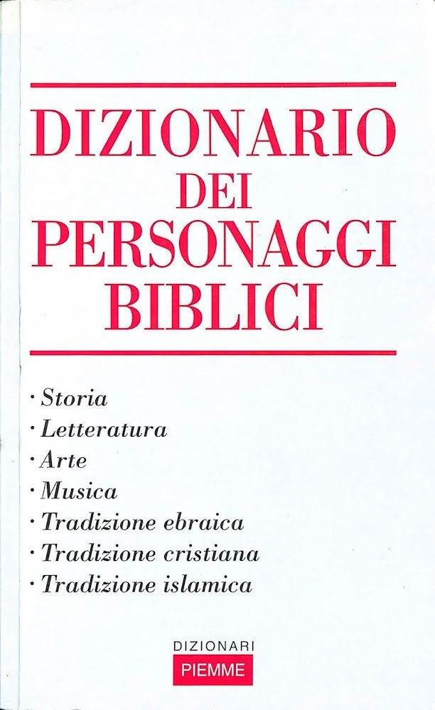 Dizionario dei personaggi biblici