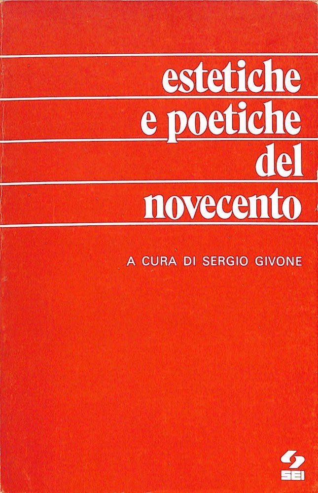 Estetiche e poetiche del Novecento