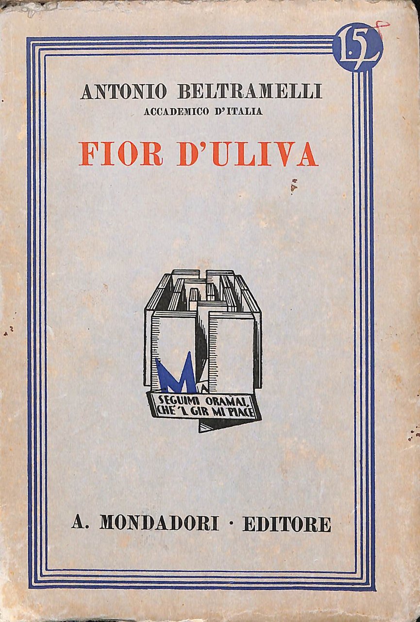 Fior d'uliva : romanzo