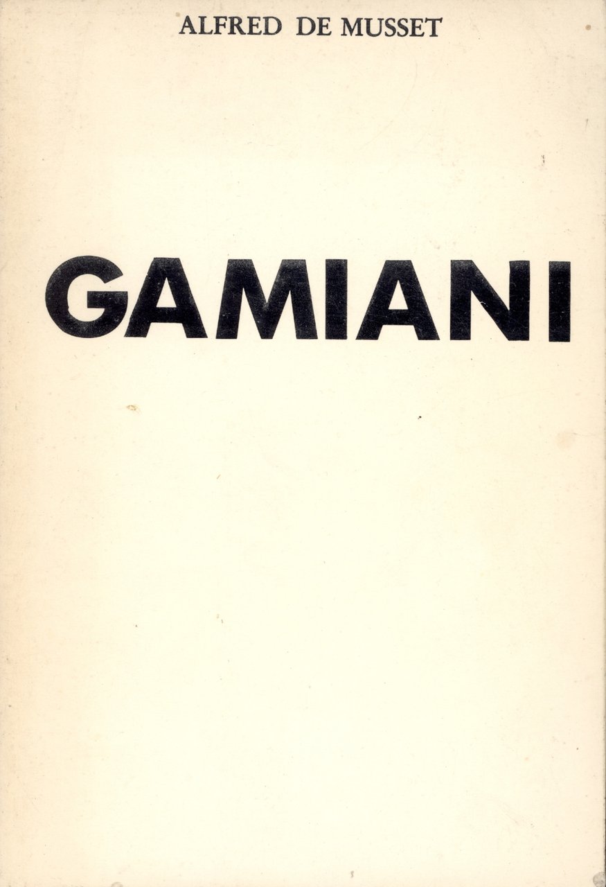 Gamiani, ossia Due notti di eccessi