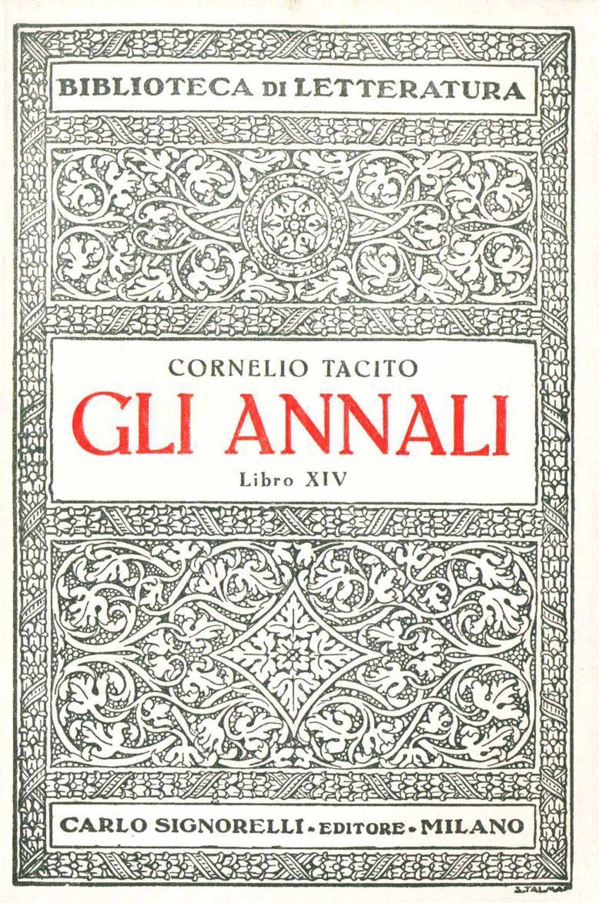 Gli annali. Libro XIV