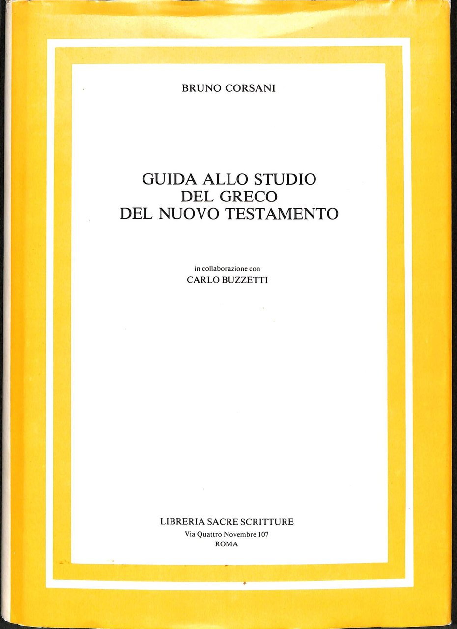 Guida allo studio del greco del Nuovo Testamento