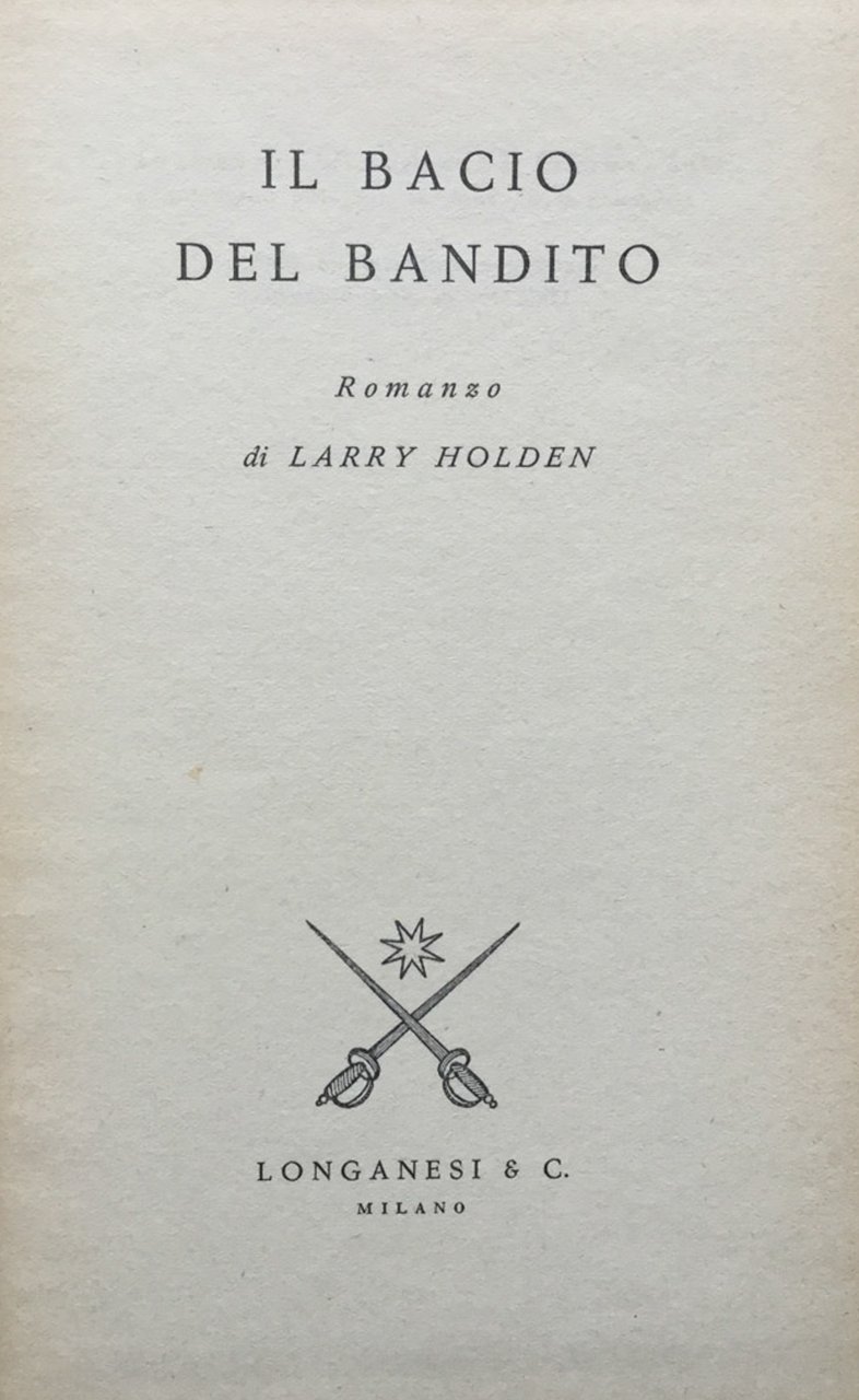 Il bacio del bandito