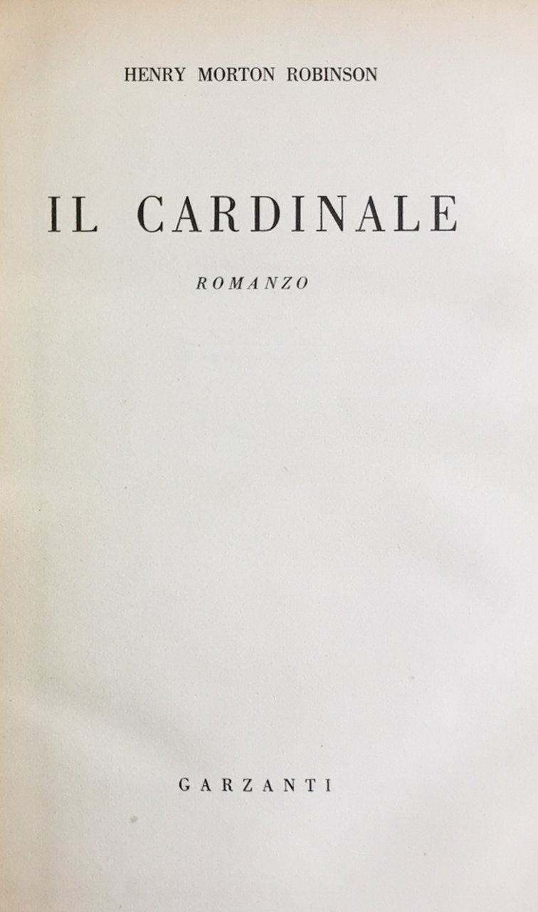 Il cardinale