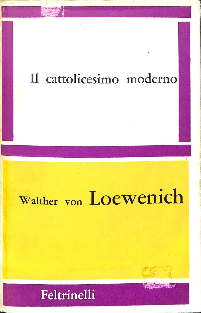 Il cattolicesimo moderno