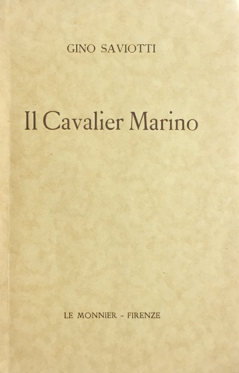 Il Cavalier Marino | Immagine principale