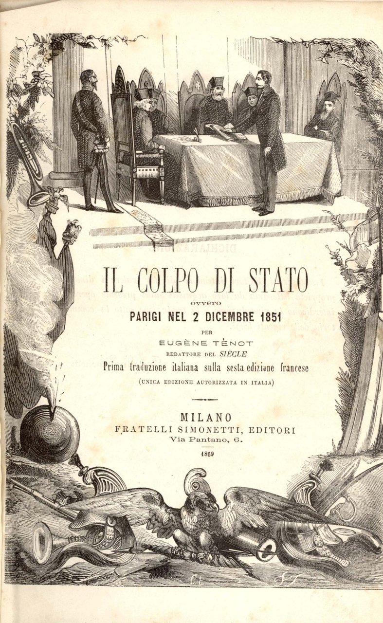 Il colpo di stato ovvero Parigi nel 2 dicembre 1851