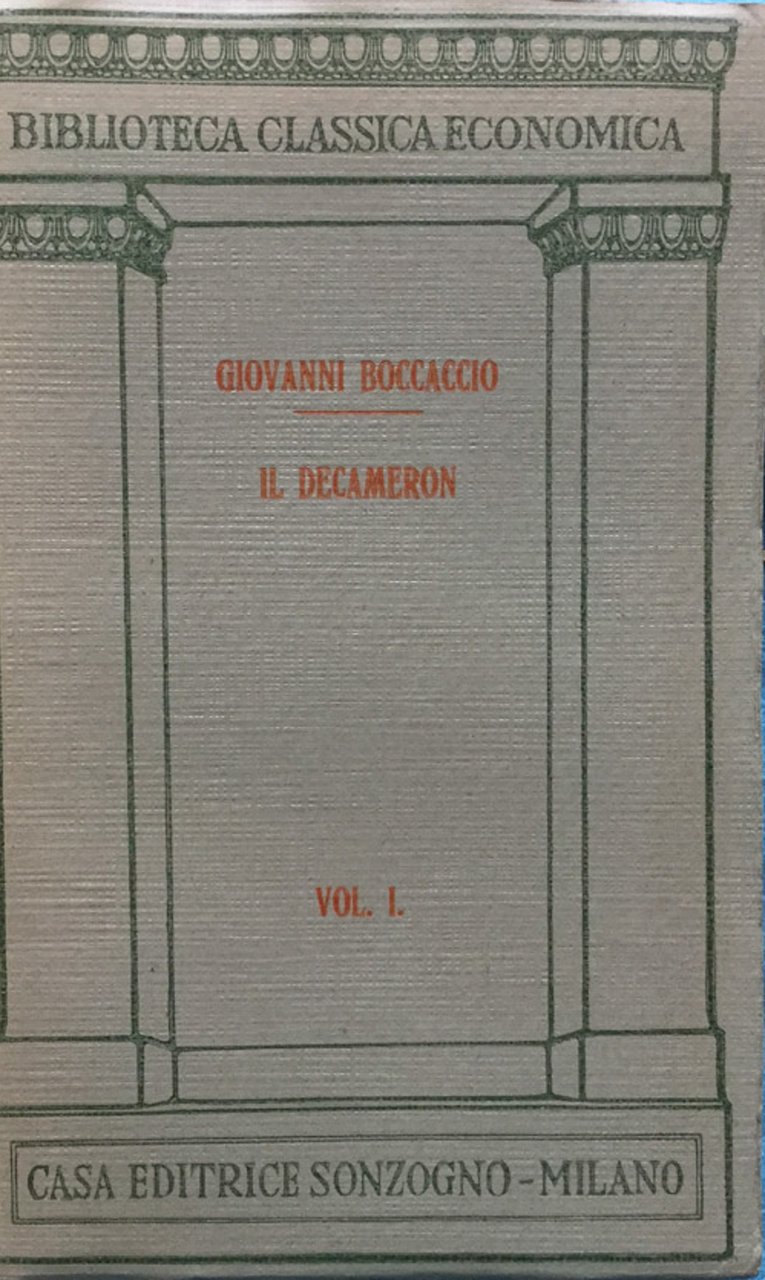 Il decameron. Vol. 1