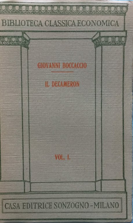 Il decameron. Vol. 1