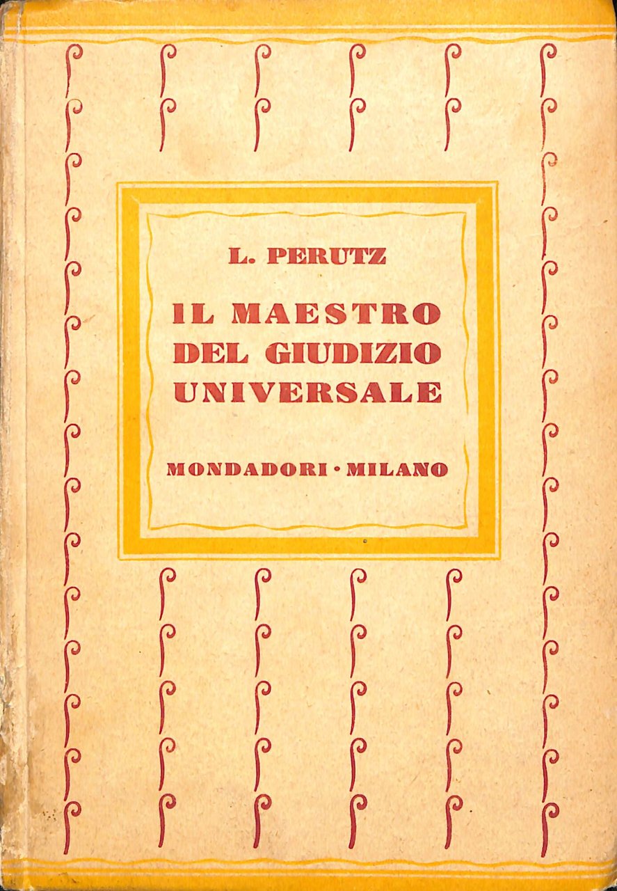 Il maestro del giudizio universale : romanzo | Immagine principale