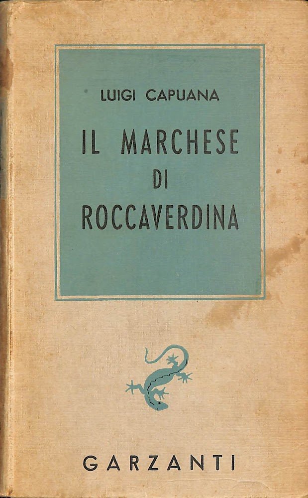 Il marchese di Roccaverdina : romanzo