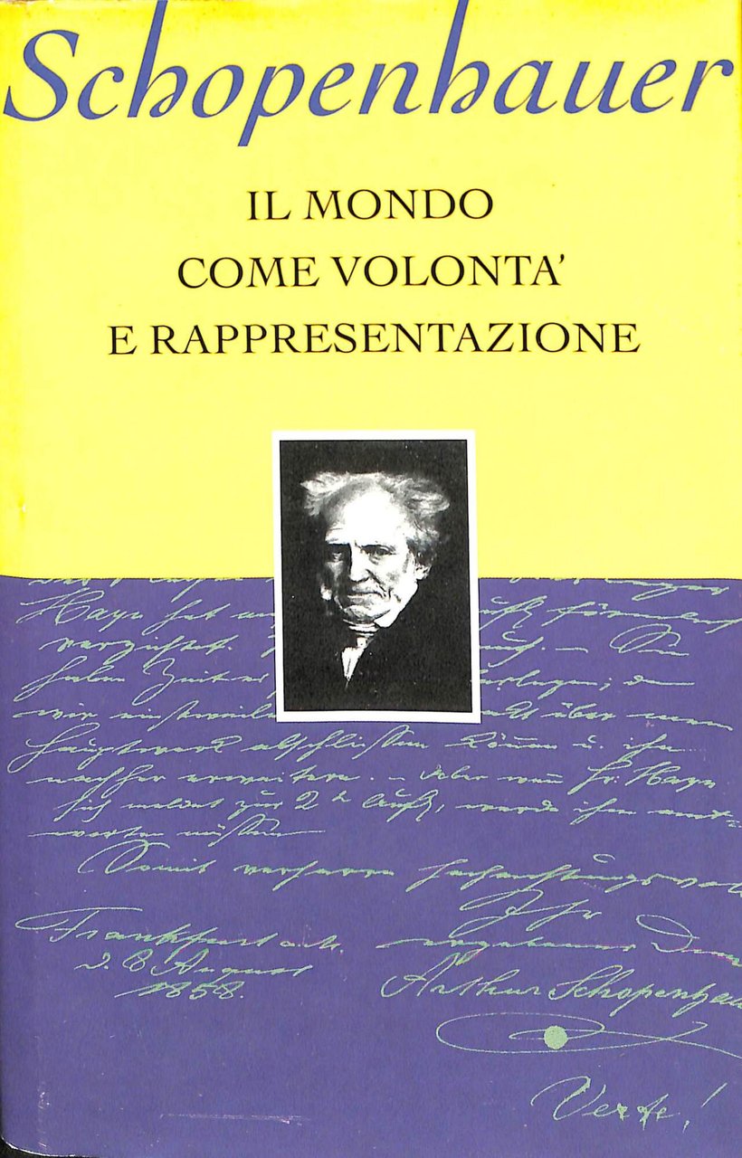 Il mondo come volontà e rappresentazione