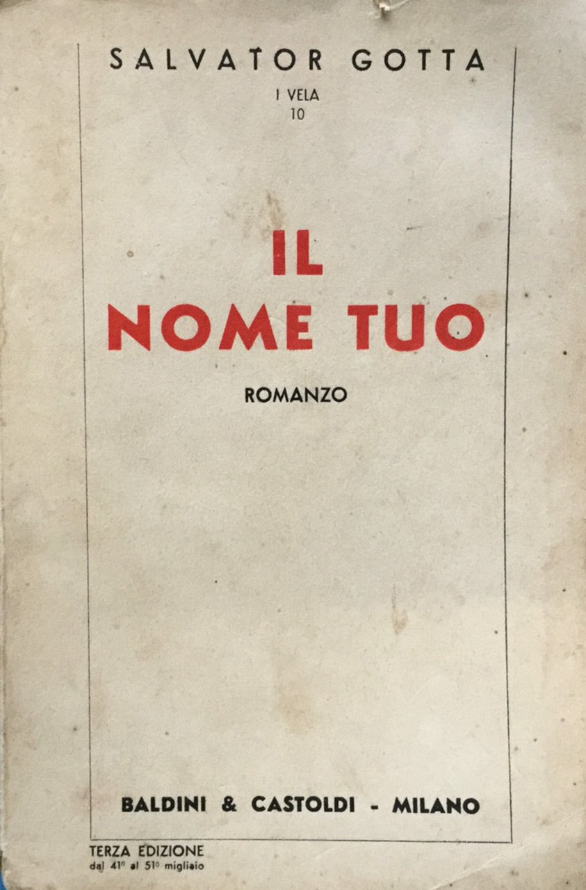 Il nome tuo