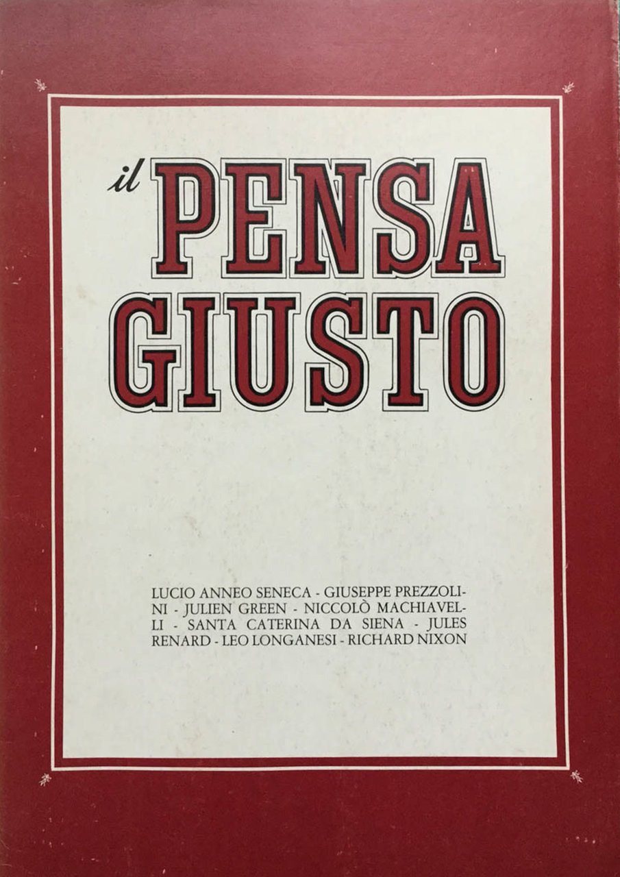 Il pensa giusto | Immagine principale