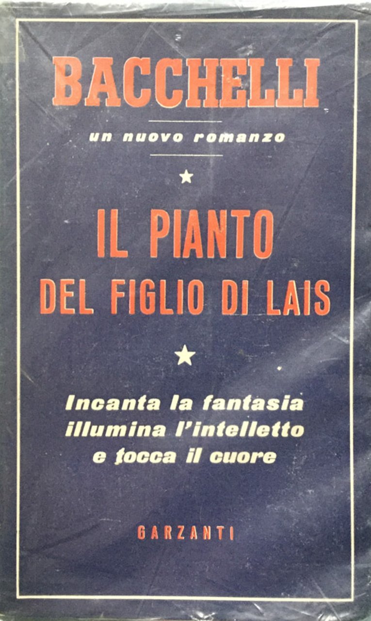 Il pianto del figlio di Lais : storia di un …