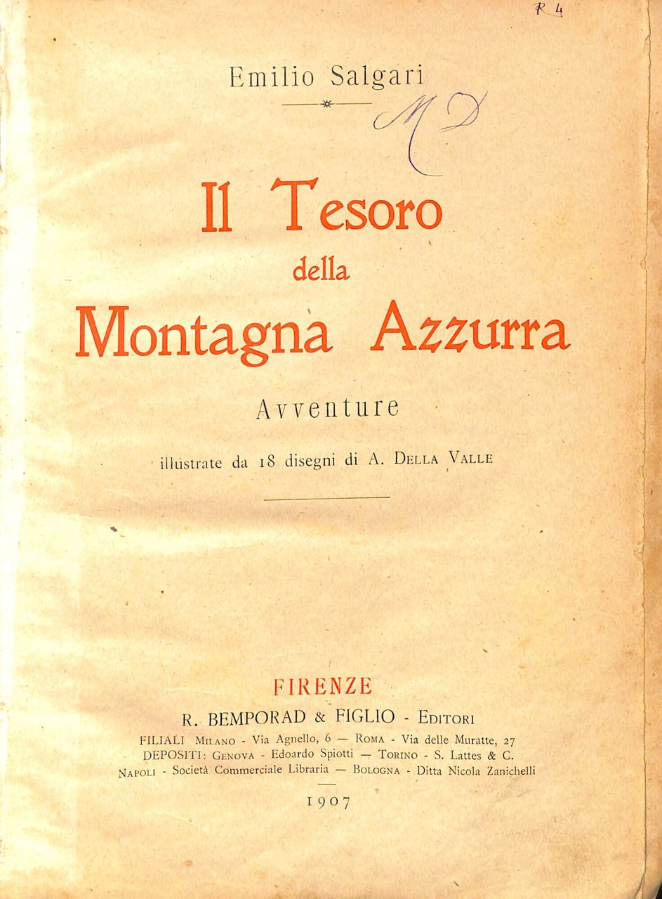 Il Tesoro della Montagna Azzurra